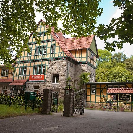 Landgasthof Alter Bahnhof Heyerode Exterior foto